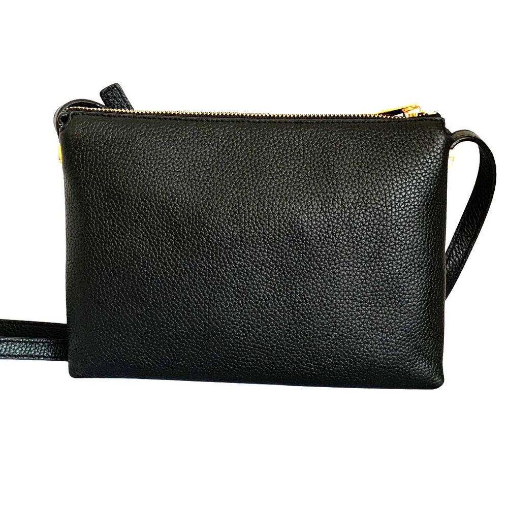 Marc Jacobs Black Pebbled Leather Crossbody with Adjustable  Strap Small - Picture 4 of 13